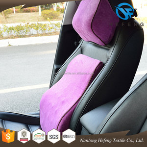 Car Lumbar Support Back <strong>Cushion</strong> and Car <strong>Neck</strong> Pillow Kit - Product Image 6