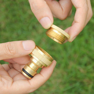 Connecteur de robinet de jardin en <span class=keywords><strong>laiton</strong></span> 1/2 fileté, durable pour les outils de jardin - Product Image 3