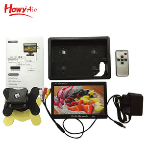 Téléviseur portable multimédia 7 pouces fin et complet, mini téléviseur TFT 7 pouces avec AV <span class=keywords><strong>TV</strong></span> USB SD Slot MMC Card - Product Image 2