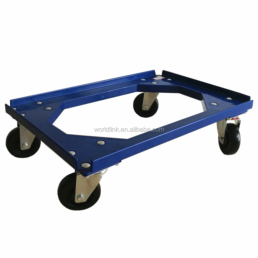 In piedi Heavy Duty Scatola di Immagazzinaggio Moving Crate Mover