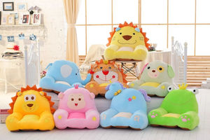 Ours en peluche doux enfants forme animale sièges bébé canapé chaise enfants Panda licorne peluche assis bébé canapé - Product Image 4