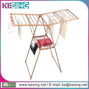 Alta calidad Fodling acero PVC arropa el estante de secado - Product Image 1