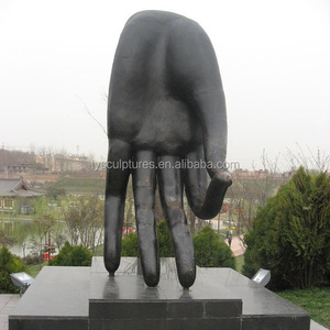 Sculture Decorative del giardino delle belle mani di <span class=keywords><strong>buddha</strong></span> della statua d'ottone del mestiere decorativo - Product Image 6
