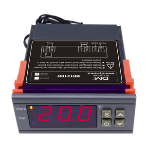 Bộ Điều Chỉnh Nhiệt Độ Kỹ Thuật Số MH1210W 90-250V 10A 220V Bộ Điều Chỉnh Nhiệt Độ Kỹ Thuật Số-50 ~ 110 Độ C Điều Khiển Làm Mát Cảm Biến NTC - Product Image 5