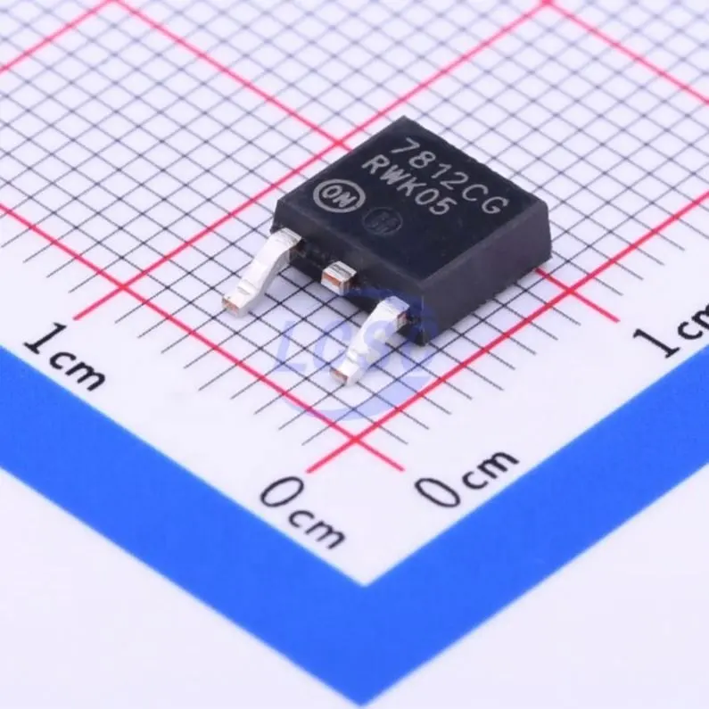 -252-2(DPAK) RoHS Manajemen Daya ICs Linear Regulator Tegangan MC7812CDTG