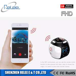 De alta calidad de 2.0 Pulgadas 30 M Impermeable 12MP H.264 4 k Ultra HD Wi-Fi se Divierte La Cámara de 360 grados único - Product Image 6