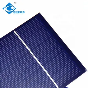 Film mince poly silicium panneau solaire ZW-XN01 panneaux photovoltaïques solaires 5V 0.5W flexible panneau solaire pliable portatif