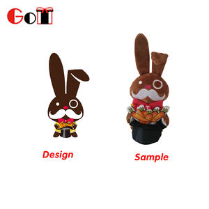 Promozione Creativo Personalizzato Famoso Coniglio Giocattoli di Peluche Con Il Marchio Su Misura - Product Image 6