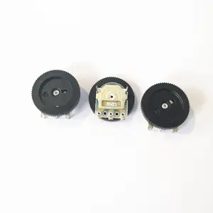 14mm 16 milímetros thumb roda potenciômetro, botão giratório rotativo pote