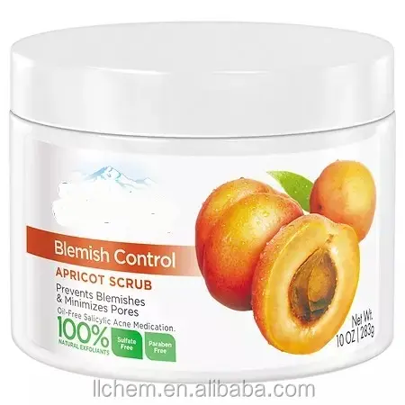 OEM Hersteller Blemish Control Aprikosen peeling zum Waschen des Gesichts