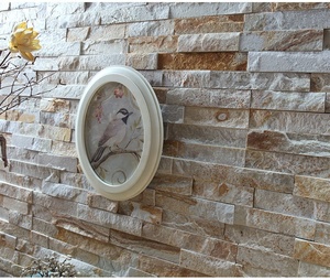 Pannello Decorativo <span class=keywords><strong>in</strong></span> <span class=keywords><strong>Pietra</strong></span> Naturale Impilata per Rivestimento Murale - Product Image 4