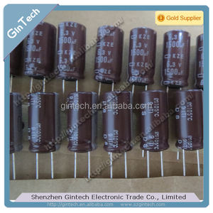 6.3V1500UF NCC KZE 10X20 e-mũ nippon chemi-con KZE loạt tụ EKZE6R3ELL152MJ20S KZE6.3VB152M10X20LL - Product Image 3