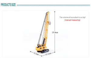 <span class=keywords><strong>1</strong></span>:<span class=keywords><strong>87</strong></span> Diecast Baufahrzeuge Turmseilbagger Spielzeug - Product Image 6
