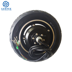10 pulgadas rueda eléctrica motor de cubo sin escobillas <span class=keywords><strong>DC</strong></span> par 500 W - Product Image 1