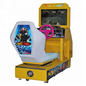 Mini máquina de juego de carreras, simulador de conducción de automóviles portátil, máquina de juego de conducción para niños