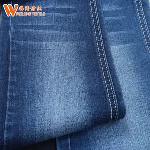 9,5 Unzen Baumwolle Spandex Slub Stretch Denim Jeans Stoff