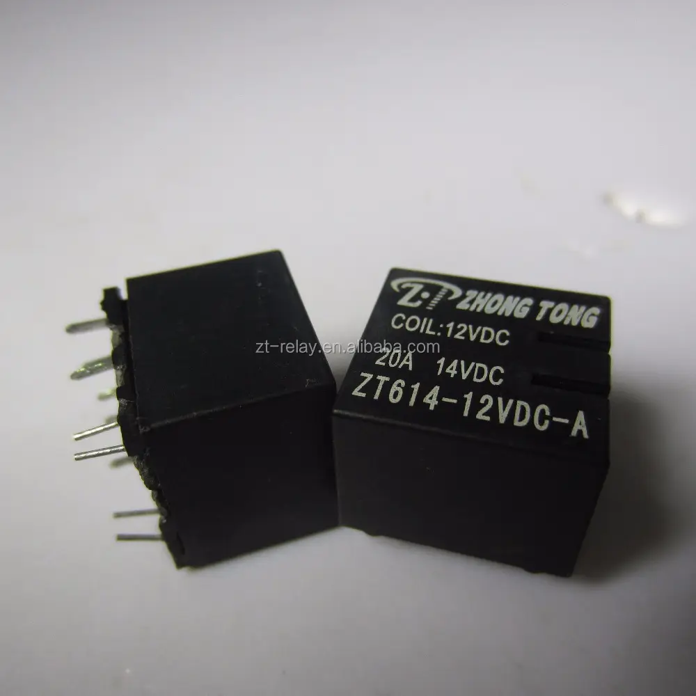 ZT614-12VDC-A mini size twins car relays price