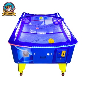 Moneda operado deporte de interior boleto juego de la redención de gran tamaño de mesa de Hockey de aire para la venta - Product Image 3