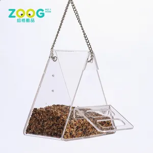 Transparent Acrylic Hanging Bird Feeder supplies