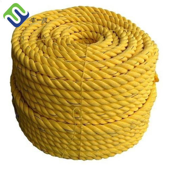 Polypropylene PP Marine Ship Mooring Rope 8 Strand White Color