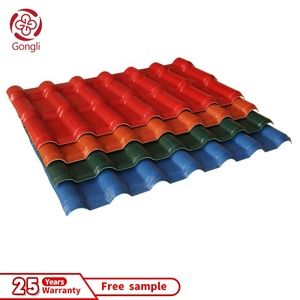 防水<span class=keywords><strong>PVC</strong></span>屋根シートASA合成樹脂段ボールプラスチック屋根タイル30年保証 - Product Image 2