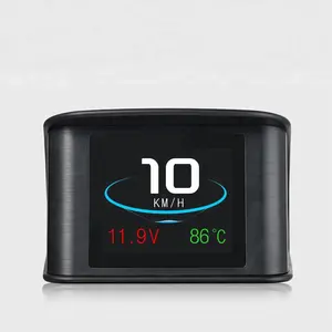 Mới đến P10 đầu lên hiển thị OBD2 đo kỹ thuật số Đồng hồ tốc độ OBD xe HUD chẩn đoán xe công cụ - Product Image 2