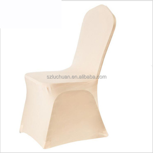 Banquet Gold <strong>Spandex</strong> <strong>Chair</strong> <strong>Covers</strong> - Product Image 2
