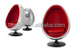 <strong>Pod</strong> <strong>Chair</strong> for Midcentury Genuine Leather Egg <strong>Chair</strong> YH-178 - Product Image 3