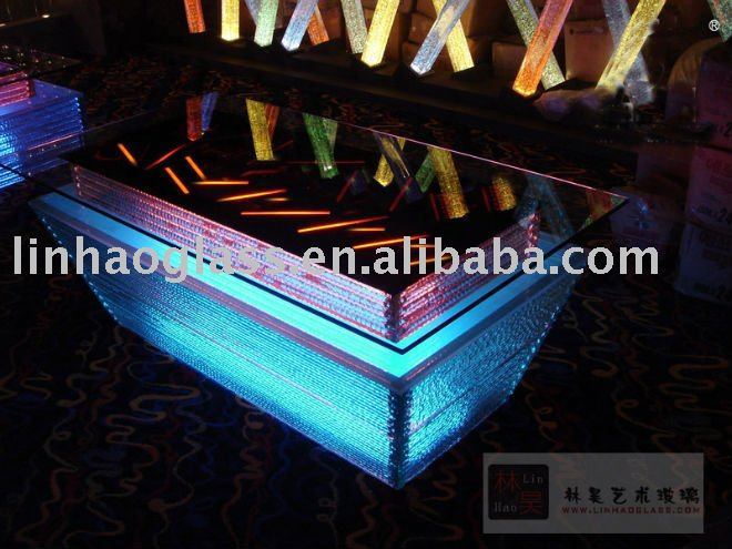 Interactive LED de table pour night club, Led table de discothèque