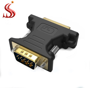 Bán Sỉ DVI Để VGA/Svga Chuyển Đổi Adapter - DVI-D Kép Liên Kết 24 + 5 Pin Nam Để HD15 Nữ DVI Để VGA Adapter - Product Image 4