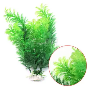 Venda quente 30-40cm Paisagismo Aquário Plantas Plásticas Artificial Aquário Plantas - Product Image 1