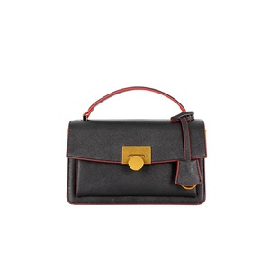Sac à main en cuir véritable de luxe pour femmes, sac à main noir pour femmes, sacs à bandoulière pour femmes - Product Image 1