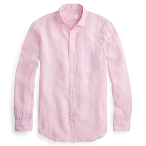 Vendita calda <span class=keywords><strong>uomo</strong></span> rosa manica lunga <span class=keywords><strong>camicia</strong></span> classica Fit <span class=keywords><strong>uomo</strong></span> - Product Image 1