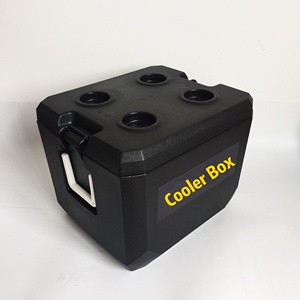Ice Cooler Box <span class=keywords><strong>30L</strong></span> Dã Ngoại cứng Cooler nhựa PU bọt Ice ngực với logo Khuyến Mãi Giữ item làm mát ngực thực phẩm Cooler - Product Image 2