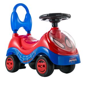 Fabrika fiyat çocuk plastik Scooter araba oyuncak öğrenmek müzik tulumları oyuncaklar ODM tarzı özelleştirme ile örümcek boynuz - Product Image 4