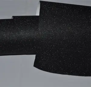 스파클 매트 블랙 PVC 소재 자동차 색상 변경 비닐 필름