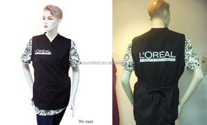 เสื้อกั๊กช่างทำผมโพลีเอสเตอร์สีดำสำหรับ L'Oreal - Product Image 6