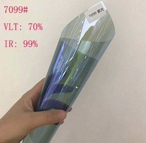 Thay Đổi Màu Tím Hoàng Hôn 8090 Chameleon Tint 80% 85% 75% 65% Vlt Đỏ Photochromic Pha Màu Cửa Sổ Phim Cho Cửa Sổ Xe - Product Image 3