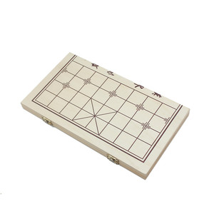 Hermosa <span class=keywords><strong>XiangQi</strong></span>/chino de ajedrez suave vernish chino madera ajedrez tablero ajedrez piezas ajedrez grande gruesa/piezas - Product Image 3