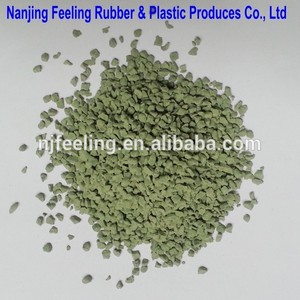 Colorido gránulos de caucho epdm para la hierba artificail <span class=keywords><strong>reseda</strong></span>- verde- fn- d- 14122621 - Product Image 2