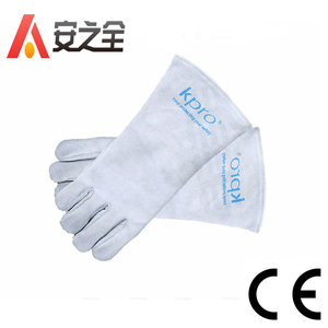 Guanti per saldatura di protezione industriale personalizzati in pelle di buon prezzo - Product Image 6