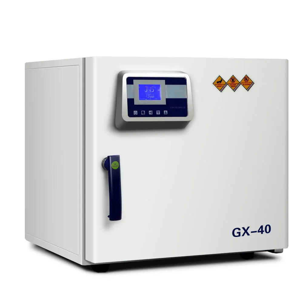 Máquina de secado de temperatura constante eléctrica GX-40, horno de aire caliente, proveedor de equipos de laboratorio