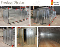 2020 nouvelle cabine mobile de stockage en acier hangar préfabriqué garage de conteneur mobile Durable et pratique