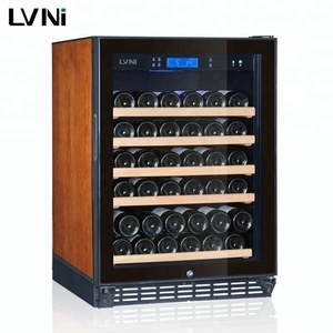 Lvni LED acero inoxidable de doble temperatura electrónico construido en <span class=keywords><strong>el</strong></span> enfriador de vino enfriador nevera <span class=keywords><strong>bodega</strong></span> máquina - Product Image 4