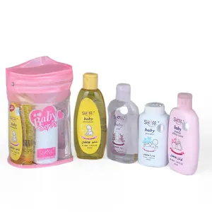Set Regalo SHOFF'S per Neonati con 4 Articoli per il Bagno Quotidiano, <span class=keywords><strong>Shampoo</strong></span> e Olio Nutriente per la Pelle - Product Image 1