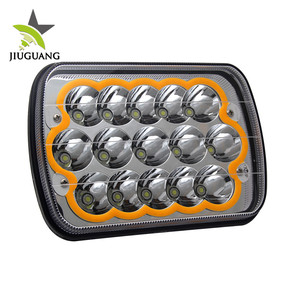 Barato jeep YJ XJ doble haz Light Drive 45 W camión colores ángulo ojo LED faros DRL 5x7 LED faro - Product Image 1