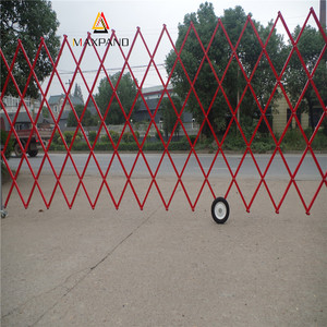 Maxpand Metal Al aire libre <span class=keywords><strong>Tempora</strong></span> Expandiblel Barrera extensible Plegable Flexible Valla - Product Image 2