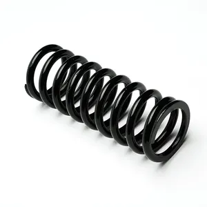 Heavy Duty Wide Diameter Black Endless Spiral Simple Vibrator Customized Compression Spring