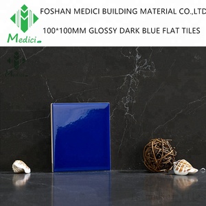 Tốt Nhất Người Bán 4*4 Inch Bóng Tối Màu Xanh Gạch Tàu Điện Ngầm Gạch Cho Nhà Bếp - Product Image 3