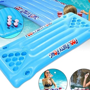 Tavolo galleggiante con giochi d'acqua calda tazza di birra per festa in piscina gonfiabile - Product Image 6